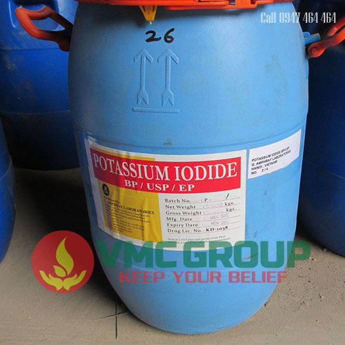Potassium iodide KI thung 50kg