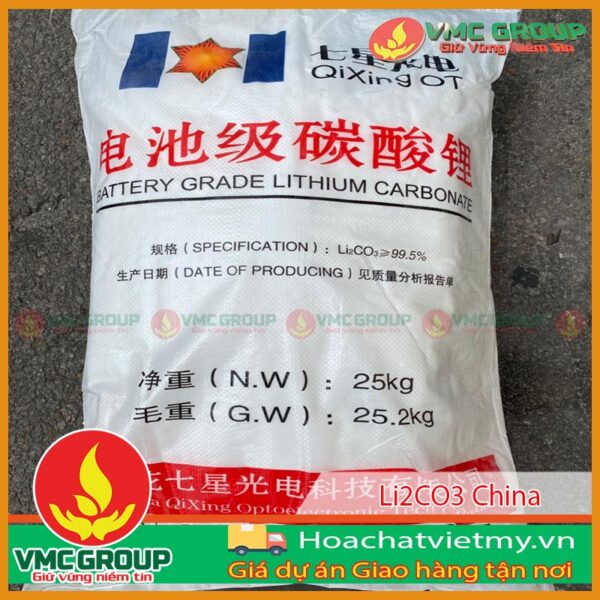 Lithium carbonate-trung quoc-25kg