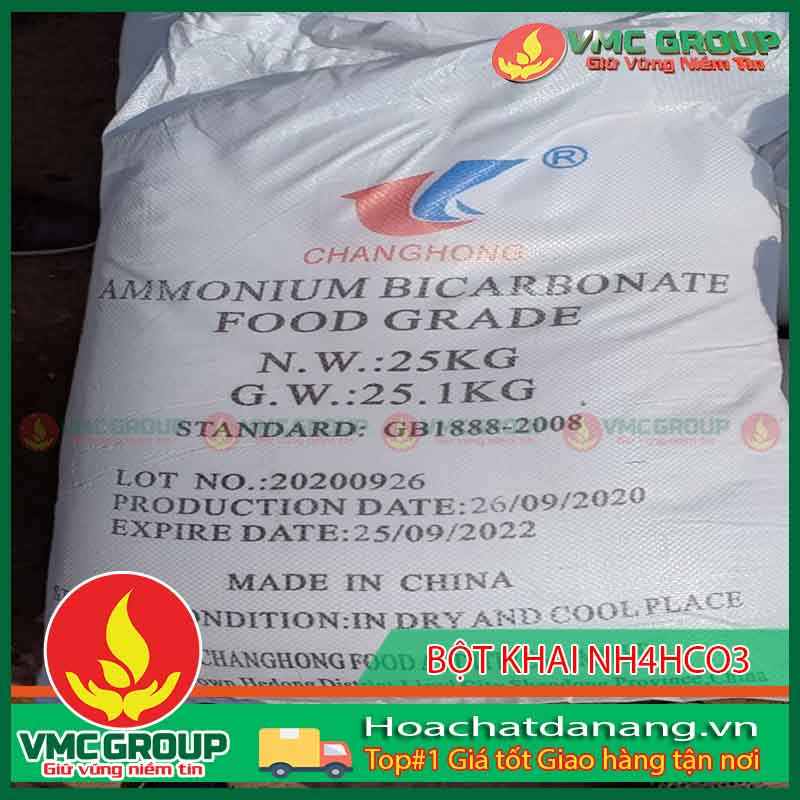 Ammonium Bicarbonate – Bột khai – NH4HCO3